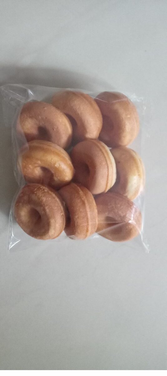 Donut,boule de neige mouelleux