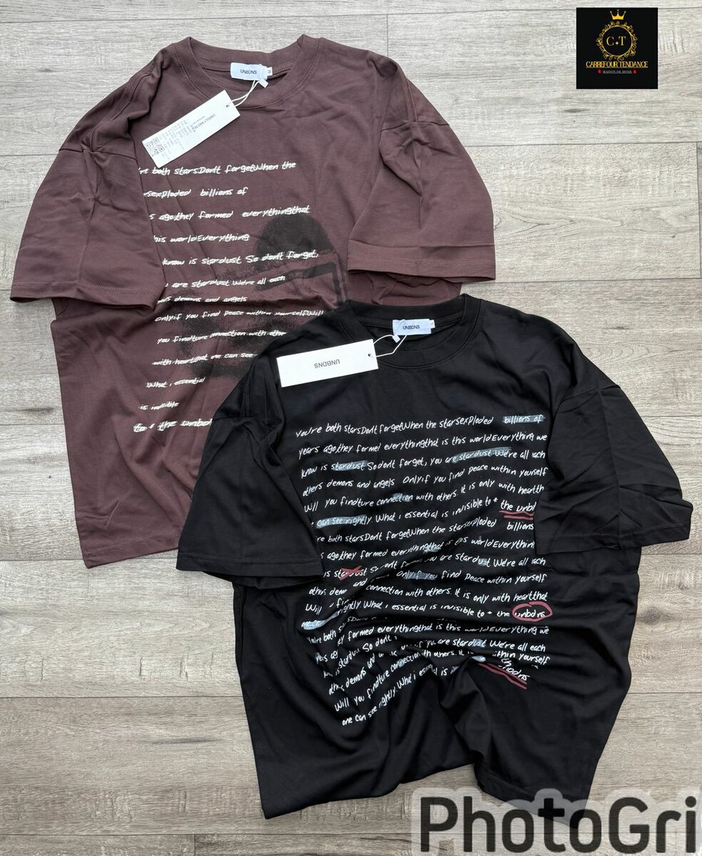 T-shirts mode pour hommes