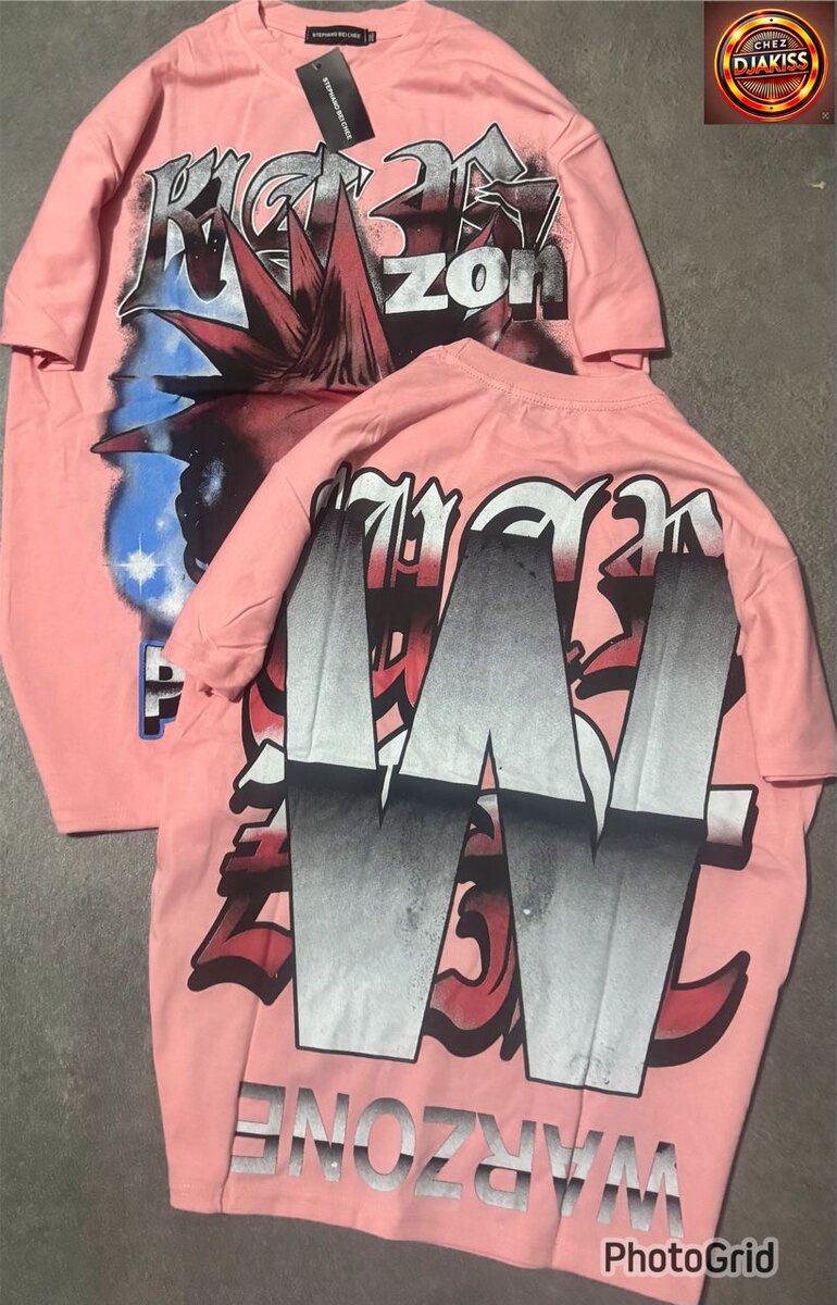 T-shirt graphique style urbain