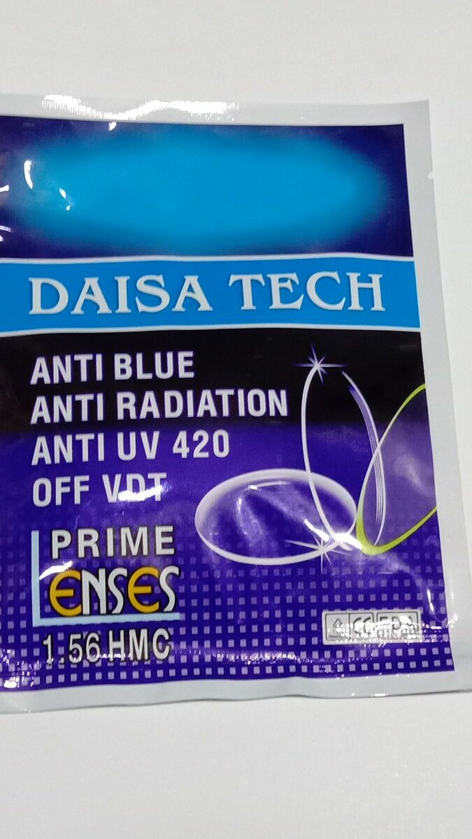 Blue cut glass