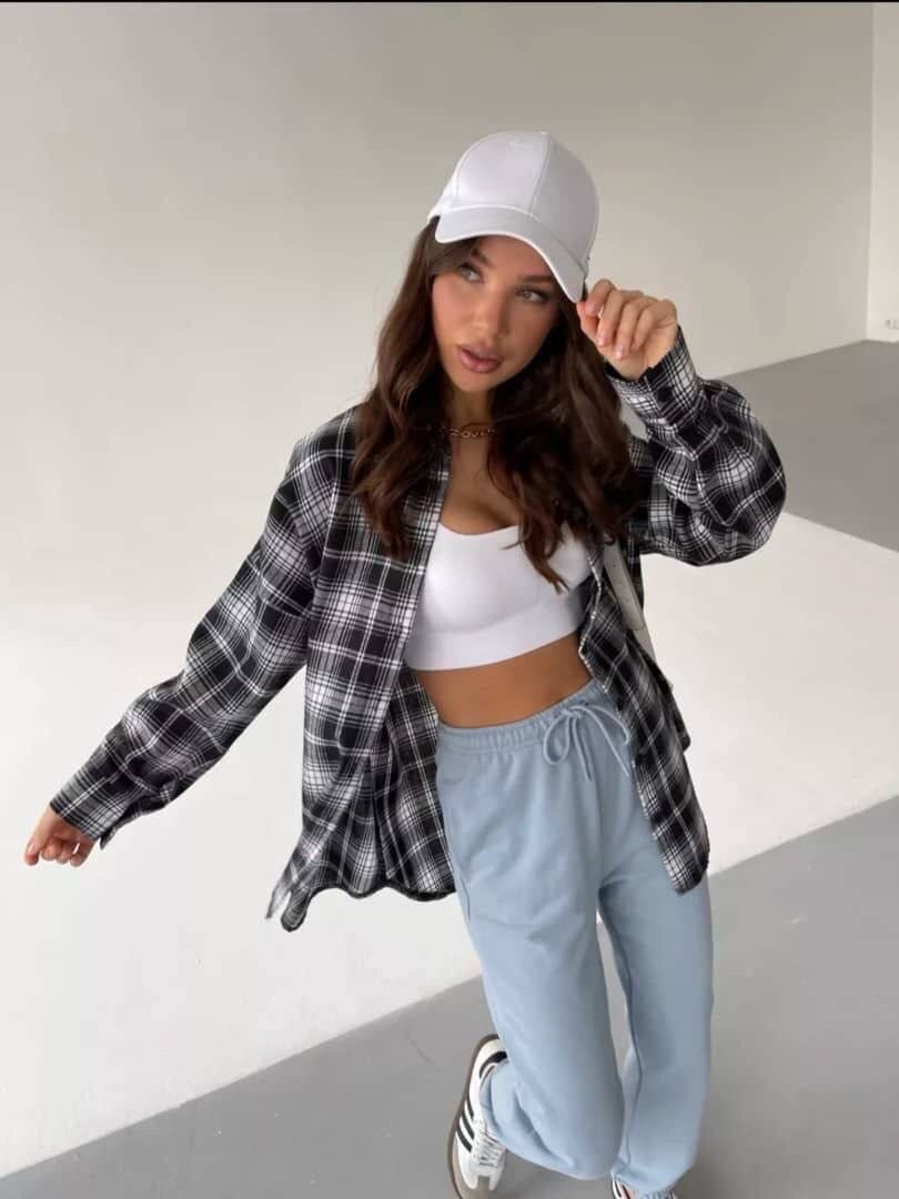 Рубашка в клетку