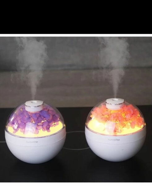 Humidificateur à Fleurs LED