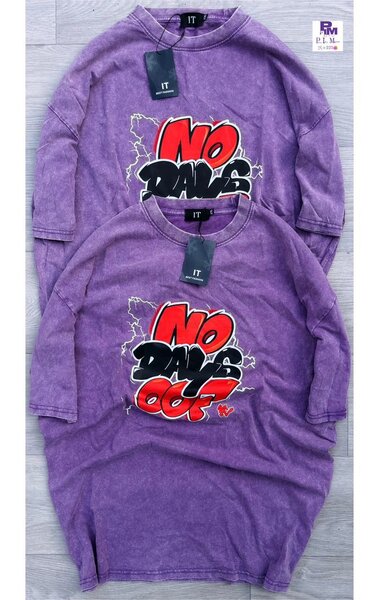 T-shirt oversize graffiti