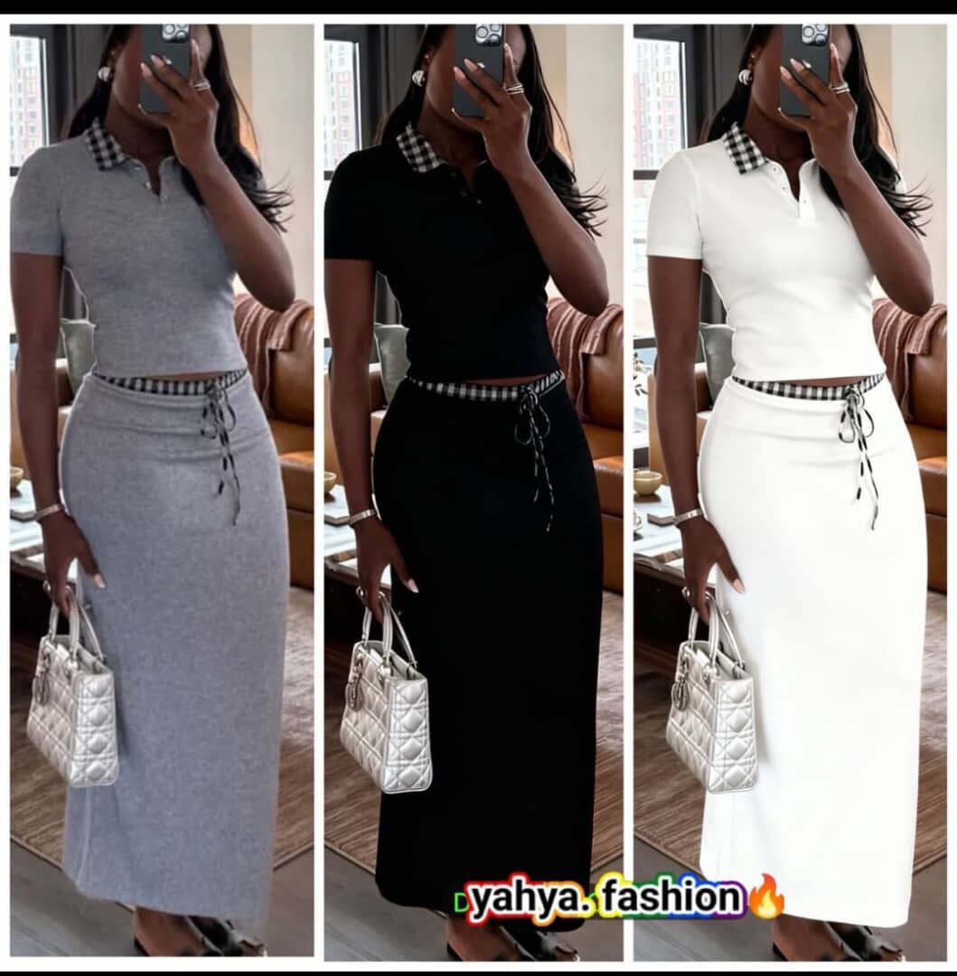 Combinaison élégante fendue