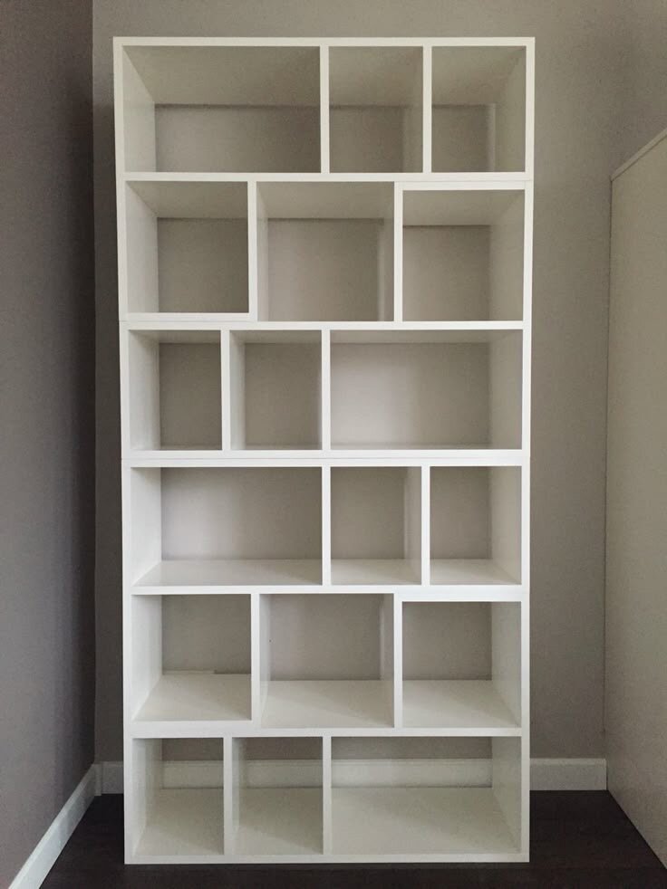 Étagère blanche moderne