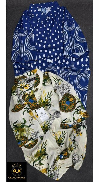 Chemises imprimées pour hommes