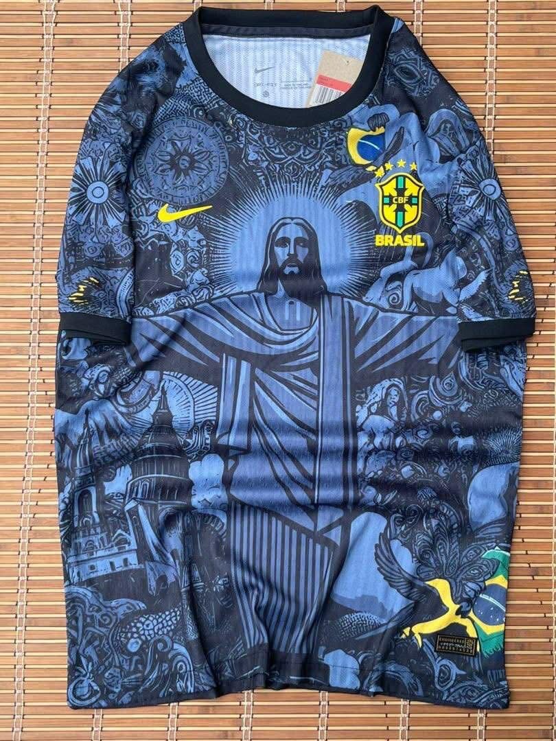 Maillot Brésil Jésus stylisé
