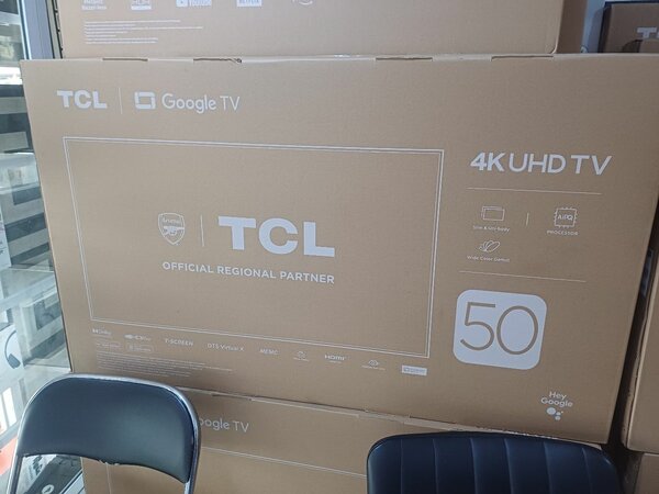 TCL 50 INCHE 4K SMART ANDROID DIGITAL SATELLITE TELEVISIONS