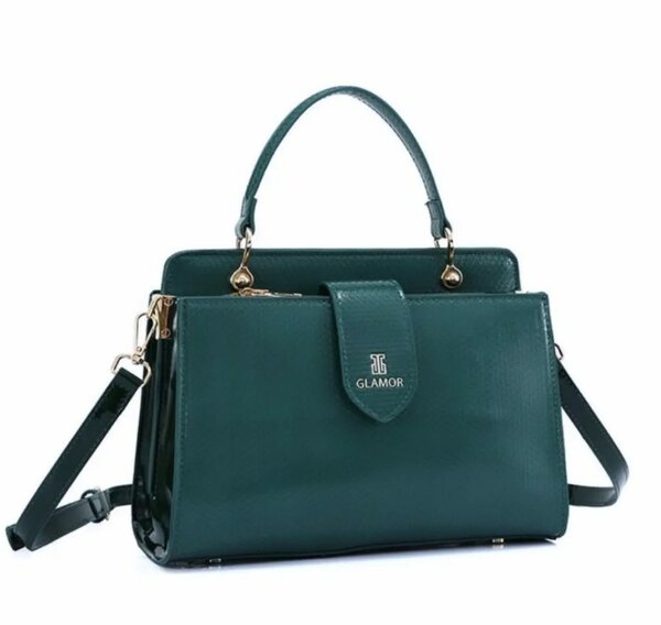 Emerald colored bag