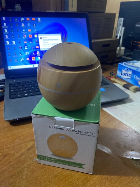 Humidificateur Aromatique Bois