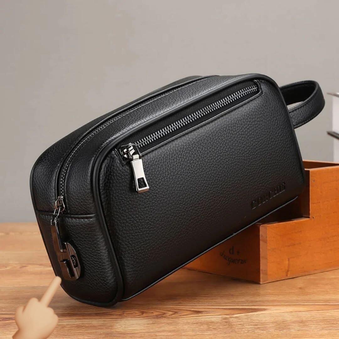 Sacoche homme élégante cuir