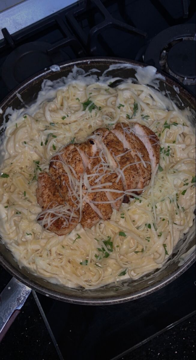 Pâtes Alfredo Crémeuses