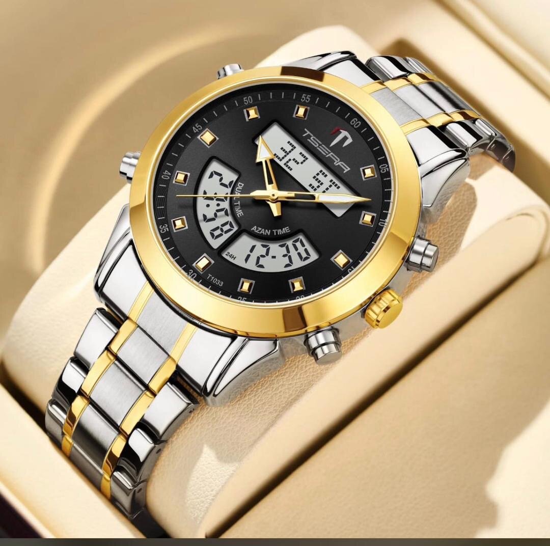 Montre numérique homme luxe