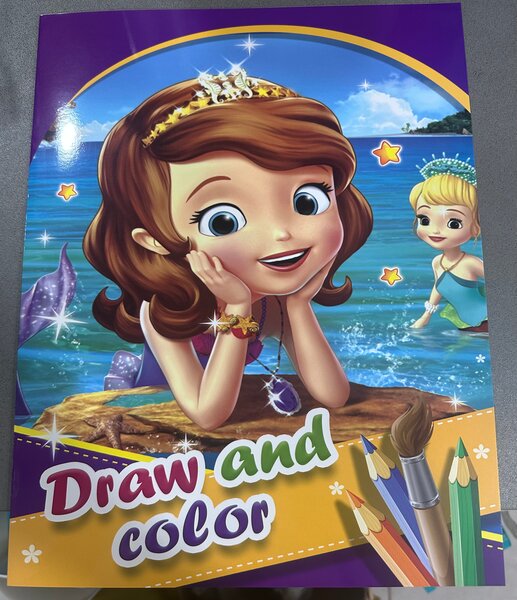 Livre de coloriage princesse
