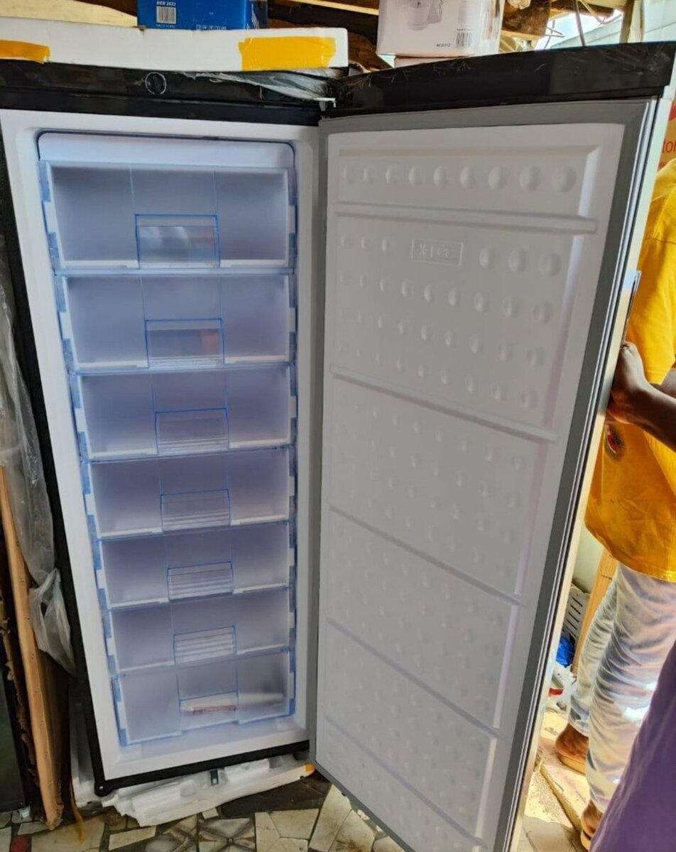 Congélateur vertical moderne