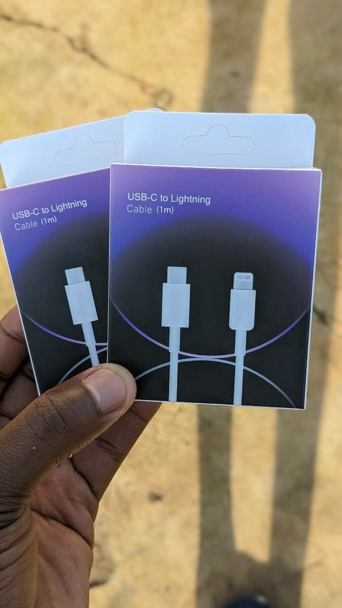 type C to iphone fast phone charging cables