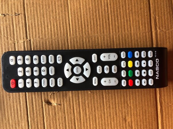 Nasco 1516 TV Remote