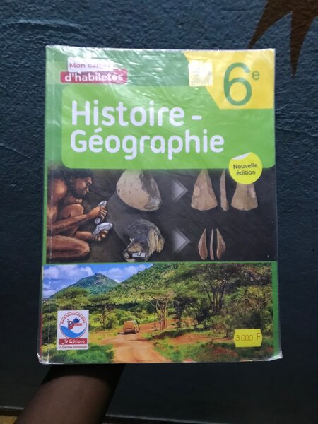 Livre scolaire Histoire-Géographie 6e