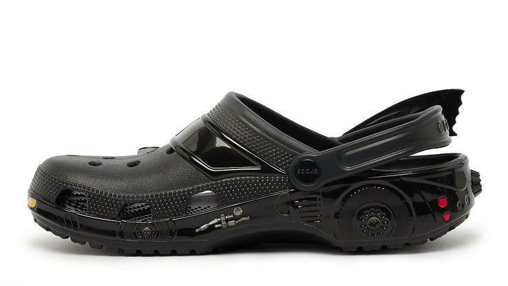 Chaussures Crocs en caoutchouc noir
