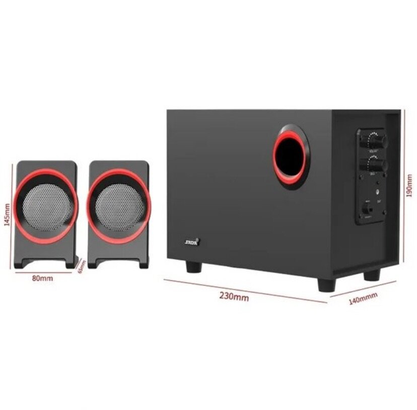 D50 Wooden Multi Media Speaker