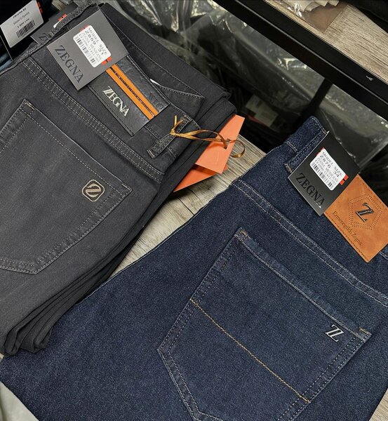 Джинсы Zegna (без начес)