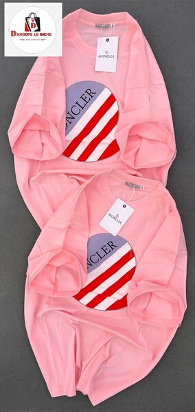 T-shirt rose unisexe