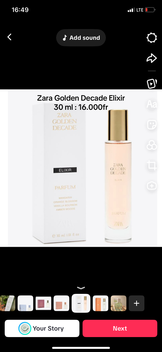 Zara Golden Decade Elixir