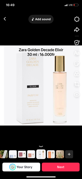 Zara Golden Decade Elixir