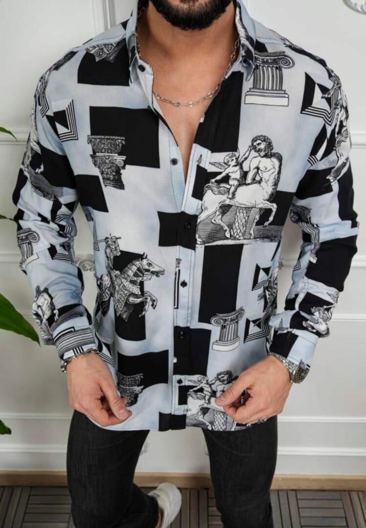 Chemise Homme Imprimé Stylé