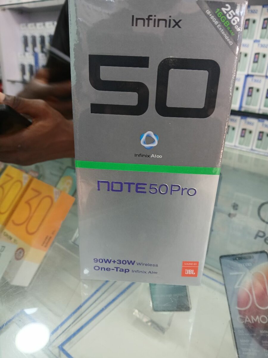 Infinix note 50 pro G 256 R 16