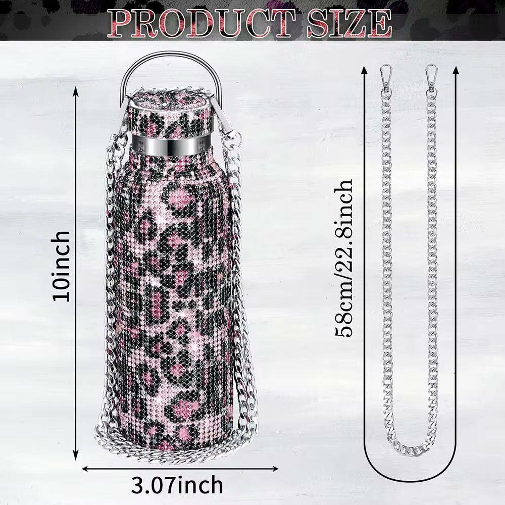 Bouteille d'Eau Rhinestone Glam