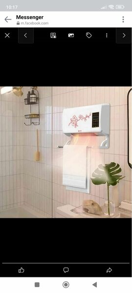Mini chauffage et refroidisseur.