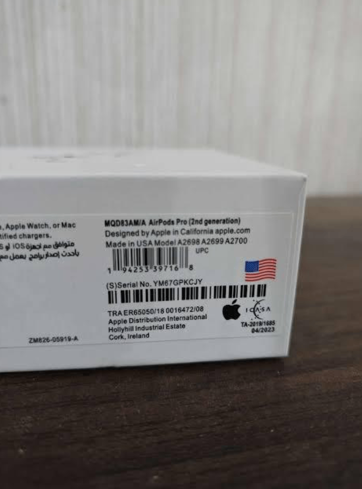 Airpods Pro 2nd Generation, long battery life