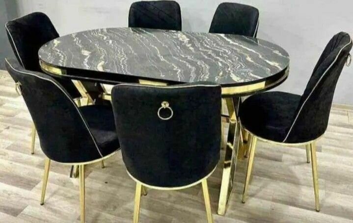 Ensemble Table Ronde en Bois