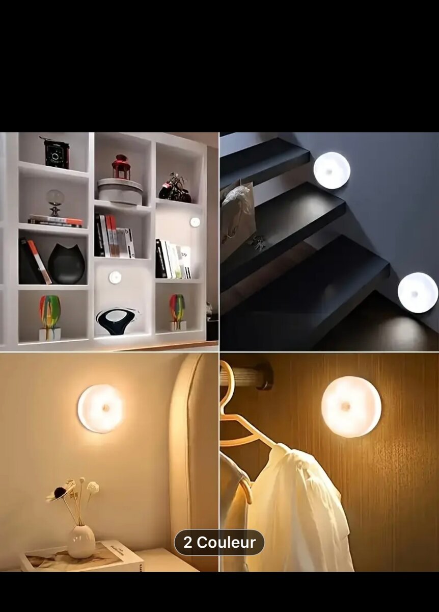 Veilleuse Murale LED Sensor