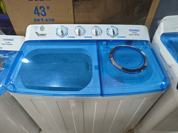 NASCO MACHINE A LAVER 15KG TWIN TUB - SECHAGE - NASTT-B150FL