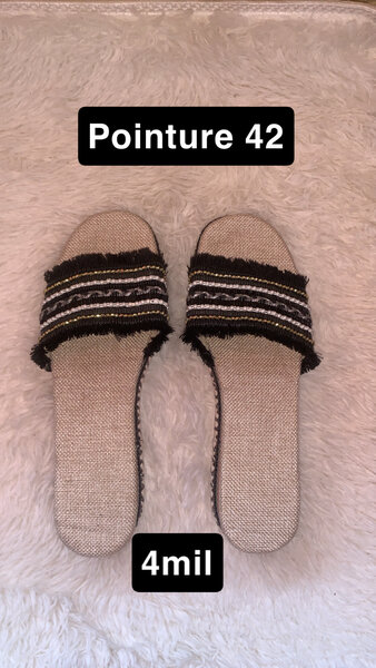 Sandales élégantes frip femme