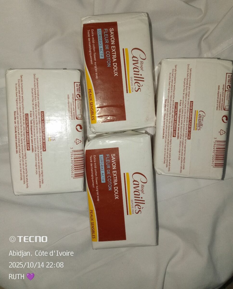 Savon Extra Doux Fleur de Coton