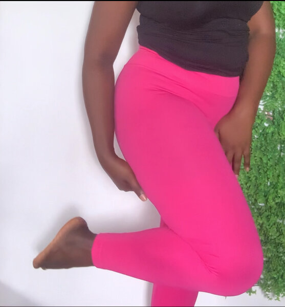 Leggings de sport rose vif