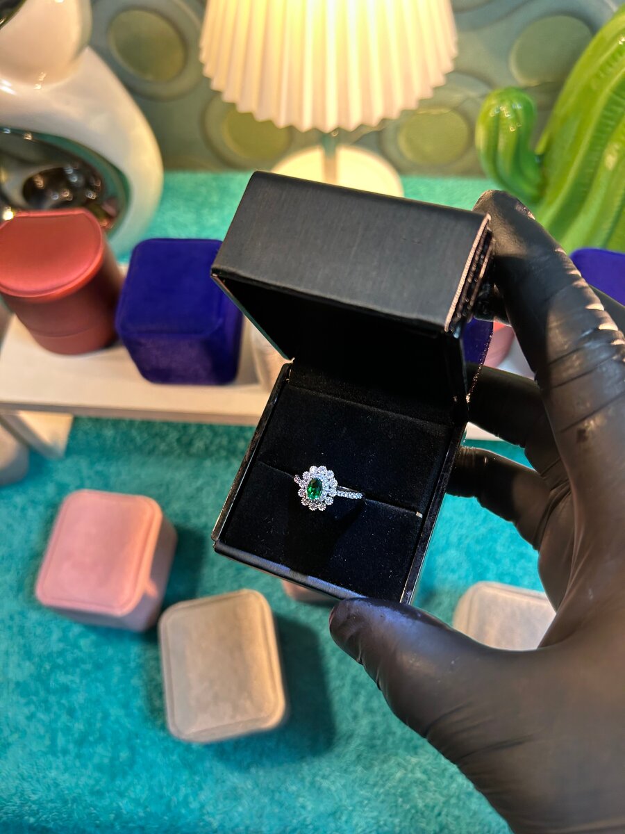 BAGUE DE PROMESSE JADE