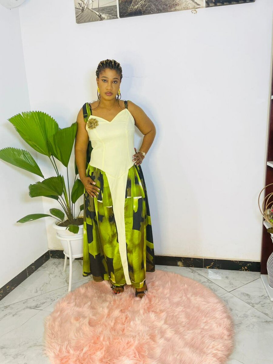 Robe élégante imprimé floral