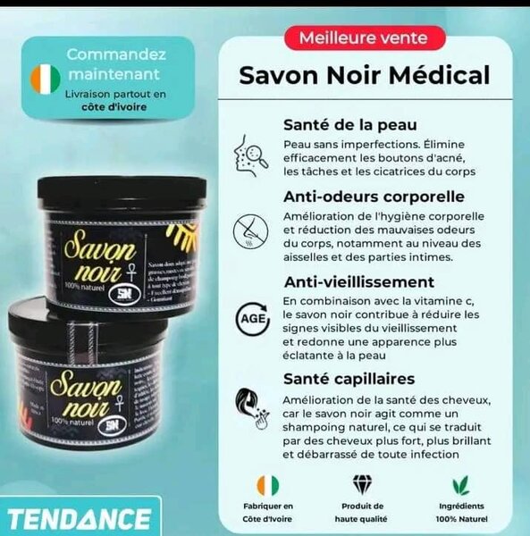 Savon Noir Royal Comestik