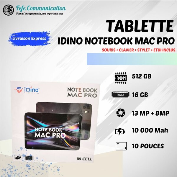 iDino Notebook Mac Pro 10"