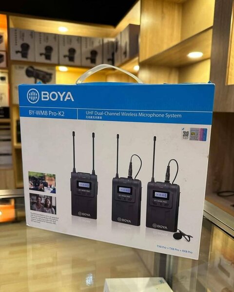 Système de Microphone Sans Fil Boya BY-WM8 Pro-K2