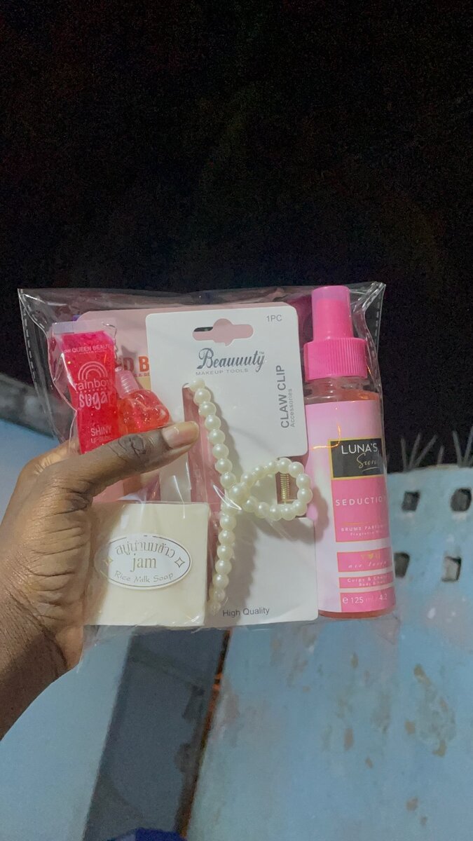 Coffret cadeau soins corporels