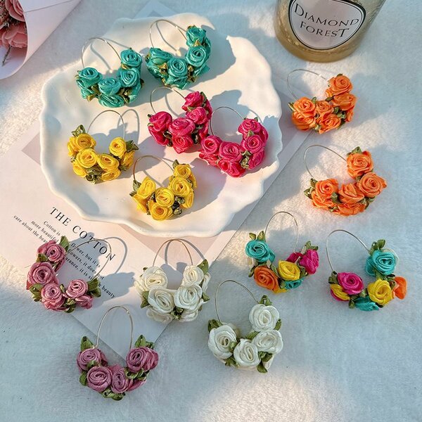 Boucles d'oreilles créoles