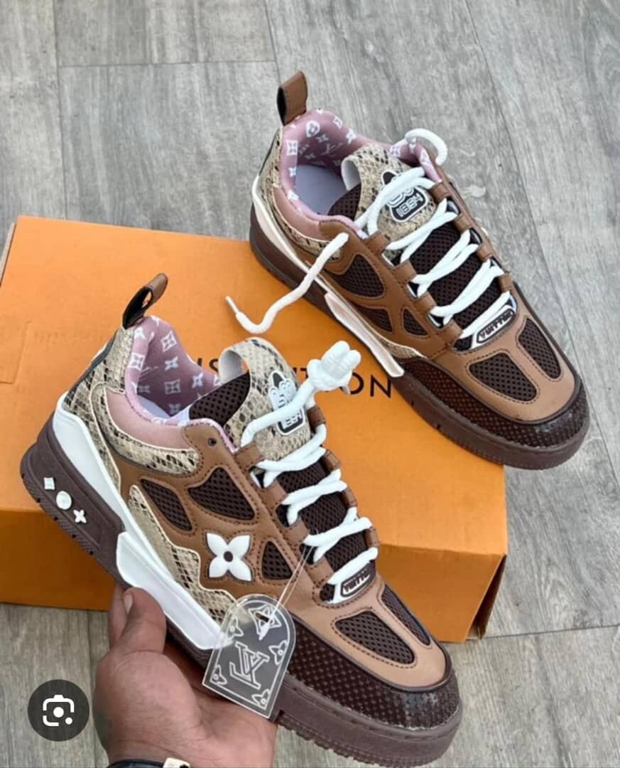 Baskets Louis Vuitton style