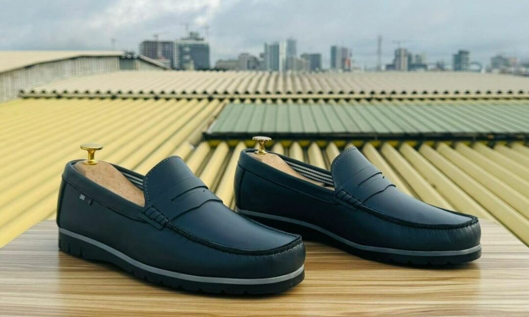 Mocassins élégants en cuir