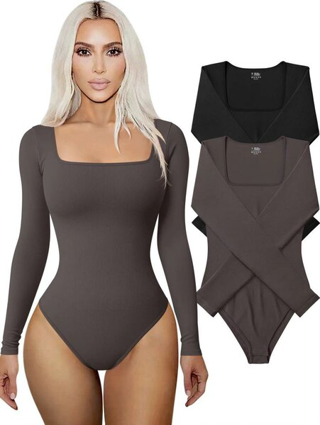 Body manches longues stretch