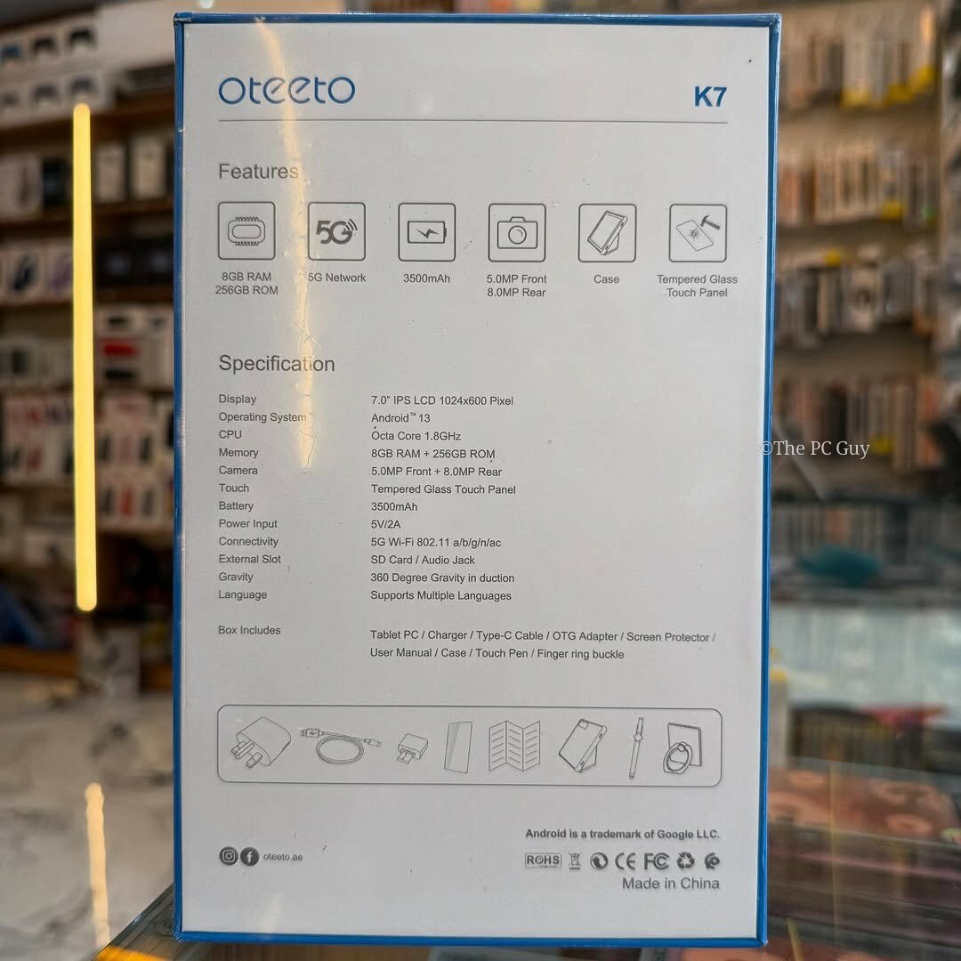 Oteeto K7 Android Tablet